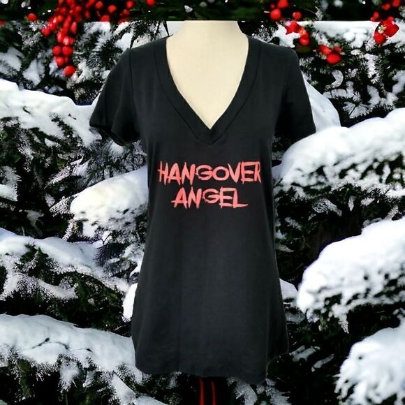 Bloody Mary T Shirt Lord Darnleys Top Pullover Popover Medium V Neck Goth Grunge - Picture 15 of 16